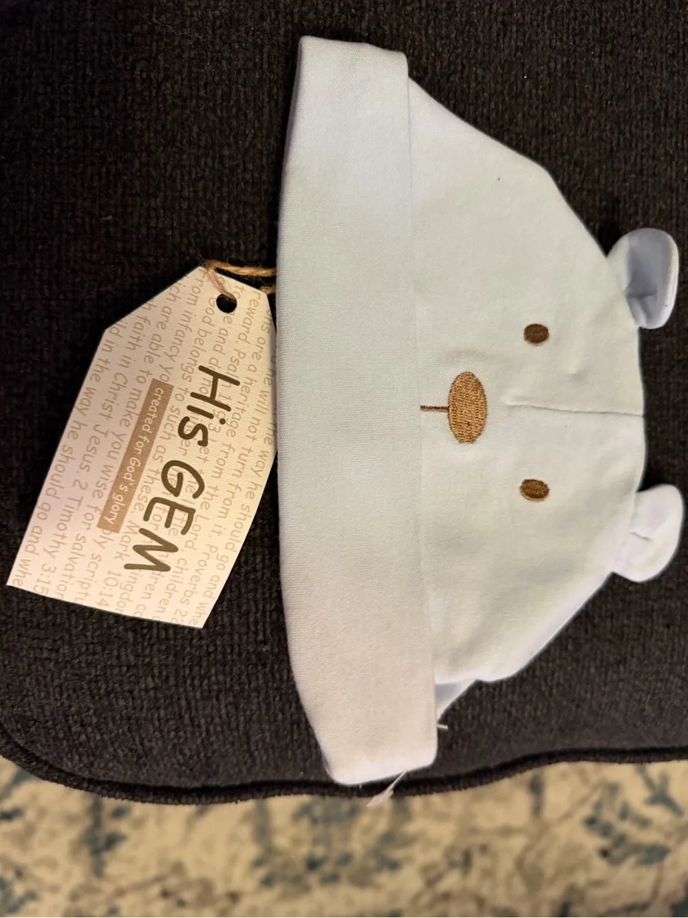 Baby Blue Bear Hat - Kids Accessories